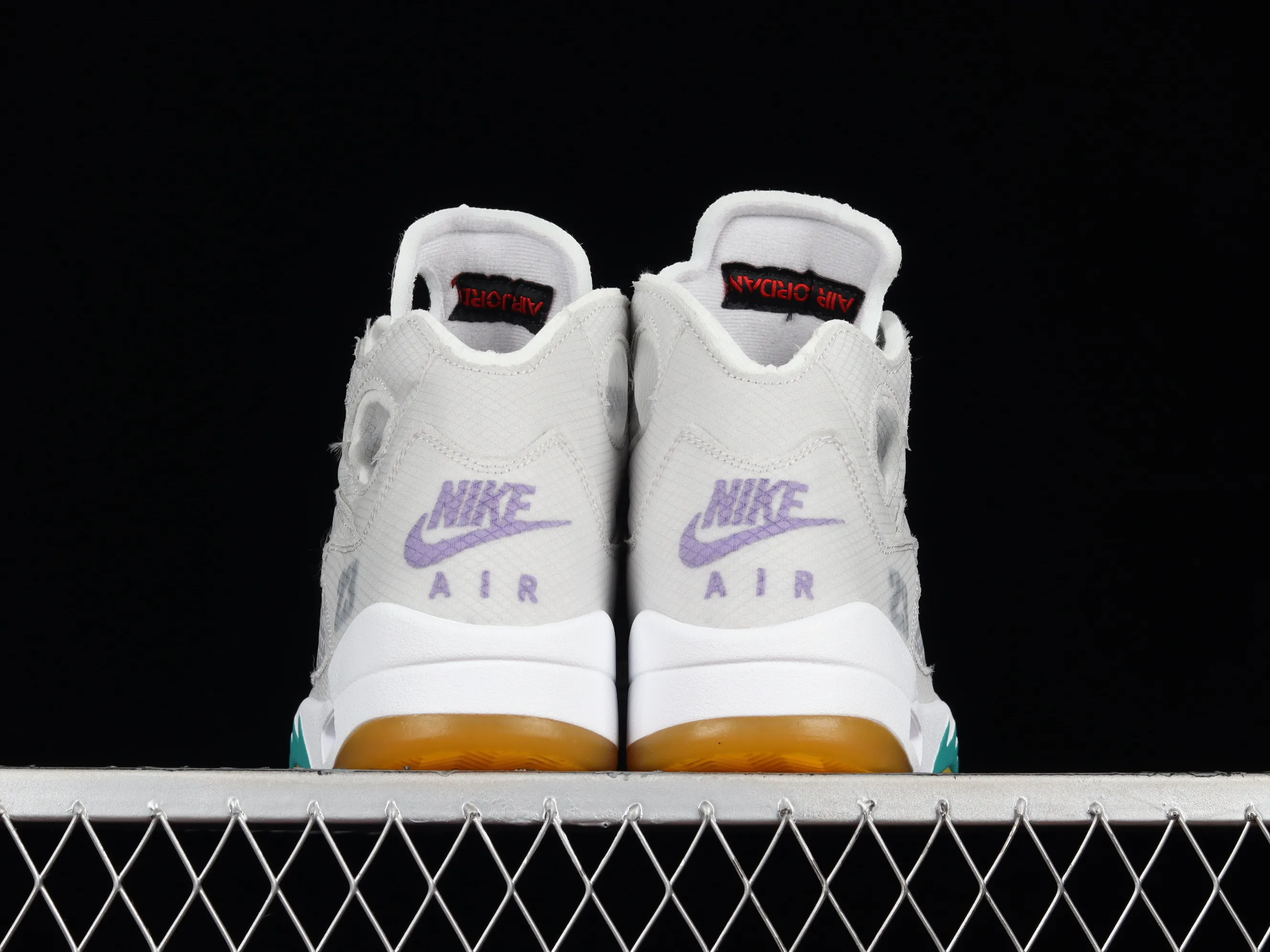 All categories Air Jordan Jordan series basketball shoes Air Jordan 5 OF x Air Jordan 5 Retro SP AJ5 Joe 5 joint model Grape Gray CT8480-105